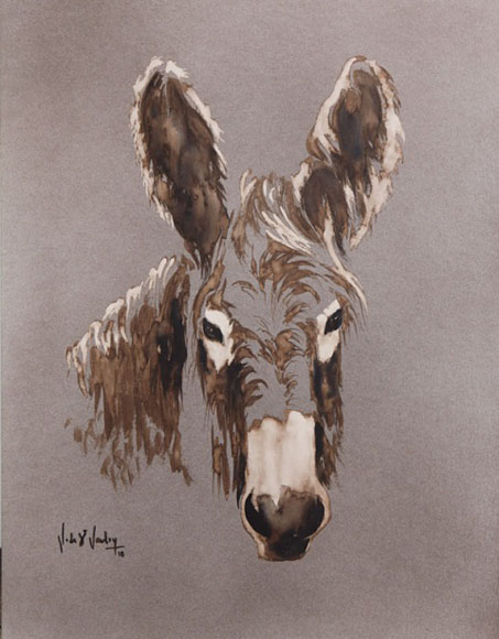 Aquarelle boudet du poitou