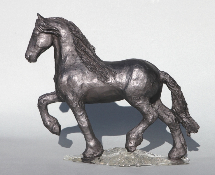 sculpture frison terre cuite