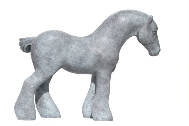 sculpture bronze-Manga15-cheval-de-trai