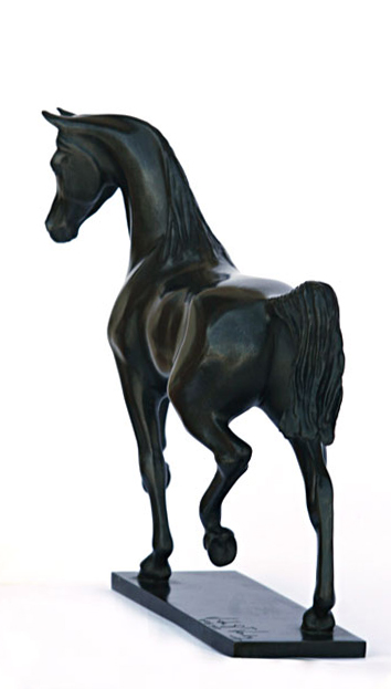 bronze pur-sang arabe 