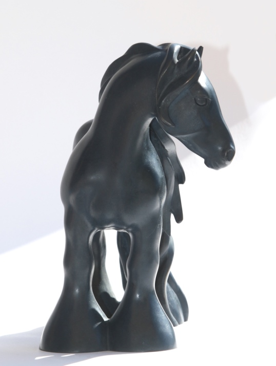 &nbsp;sculpture irish cob  bronze Torc