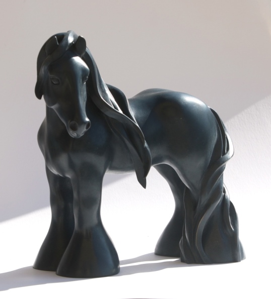 &nbsp;sculpture irish cob  bronze Torc