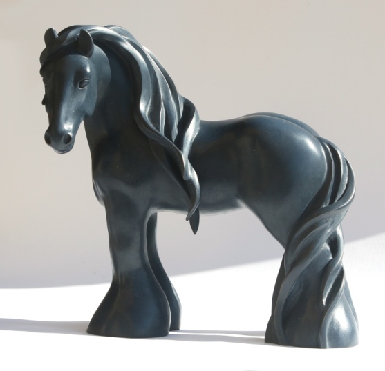 &nbsp;sculpture irish cob  bronze Torc