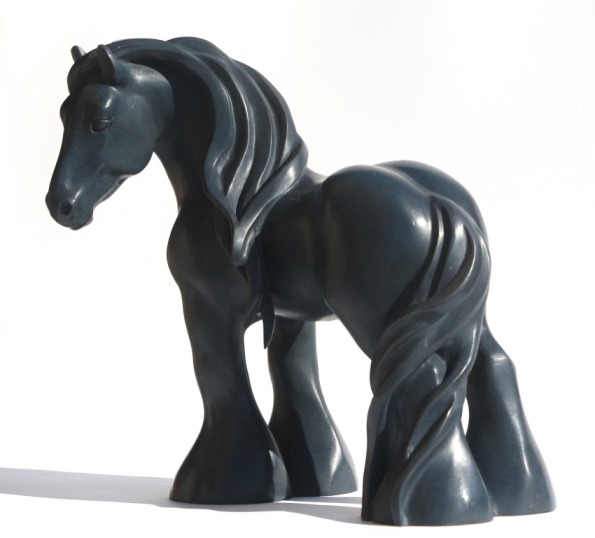 &nbsp;sculpture irish cob  bronze Torc