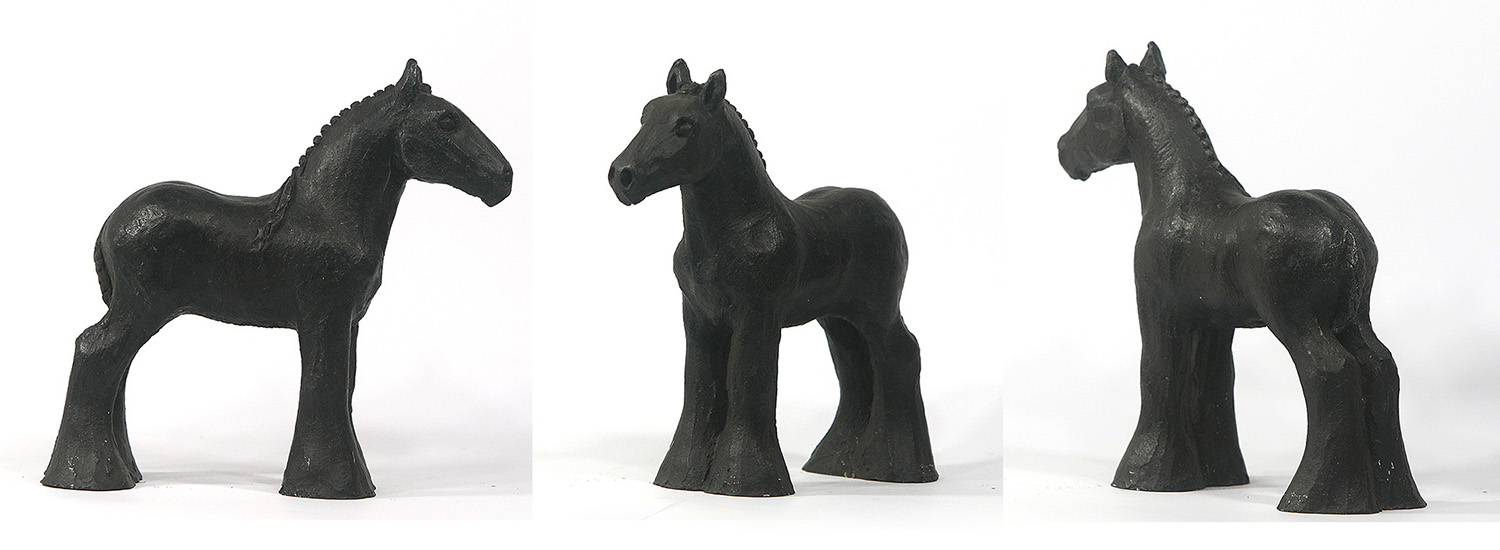 sculpture cheval shire