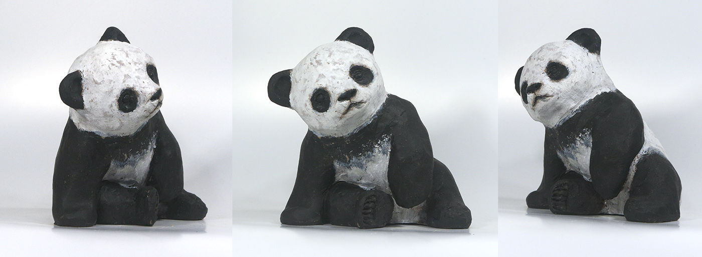 sculpture panda