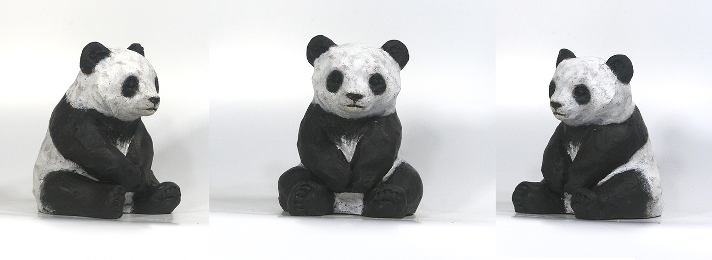 sculpture panda